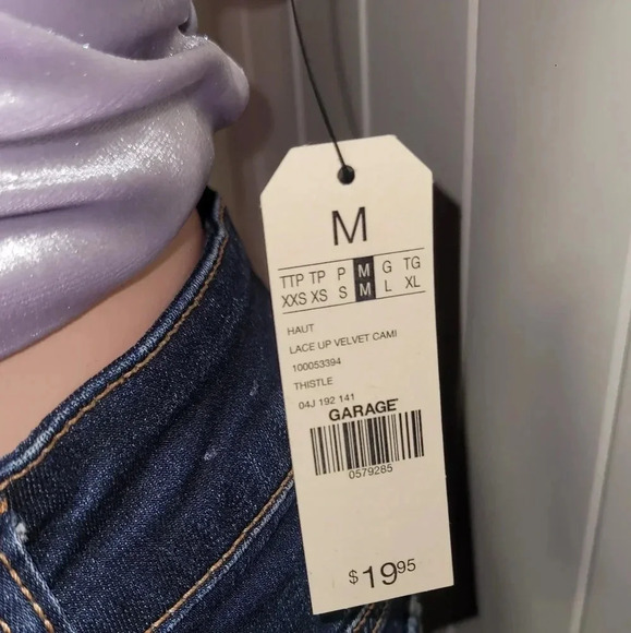 Garage suade top - Picture 3 of 3